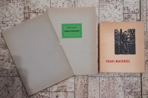 Gerhardt Ziller Frans Masereel - 2 db könyv: Danse Macabre(számozott)+Frans Masereel