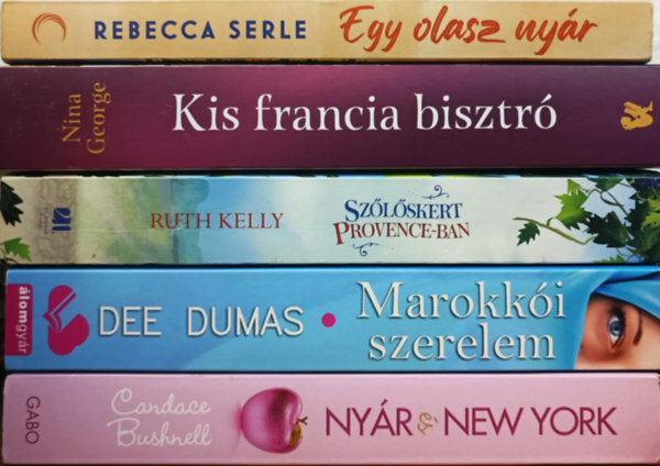 Dee Dumas, Ruth Kelly, Rebecca Serle, Nina George Candace Bushnell - Romantikus knyvcsomag