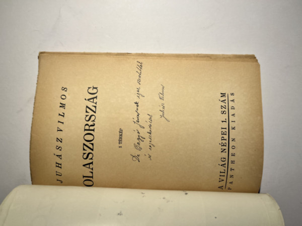 Juhász Vilmos - Olaszország (föld-nép-kultúra)