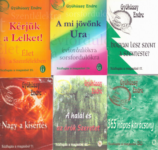 Gy�k�ssy Endre - 6 db a K�zfog�s a magasb�l sorozatb�l: 17., 24., 29., 50., 62., 71. sz�mok