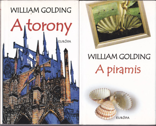 William Golding - 2 db Golding-kötet: A torony + A piramis