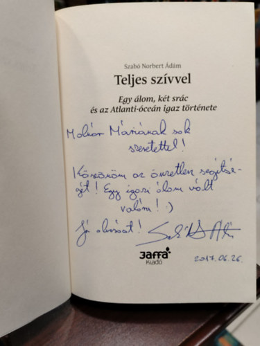 Szabó Norbert Ádám - Teljes szívvel