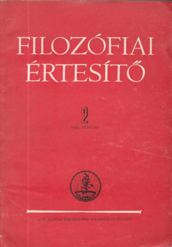 Filozfiai rtest 2. (1956. februr)