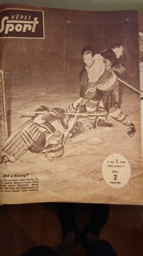 A kpes Sport 1958-as vfolyamnak minden szma egybektve