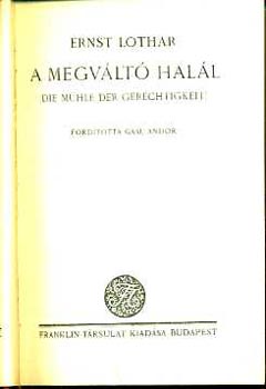 E. Lothar - A megv�lt� hal�l