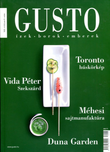 Nincs feltntetve - Gusto - zek, borok, emberek - XII. vf. 8. szm