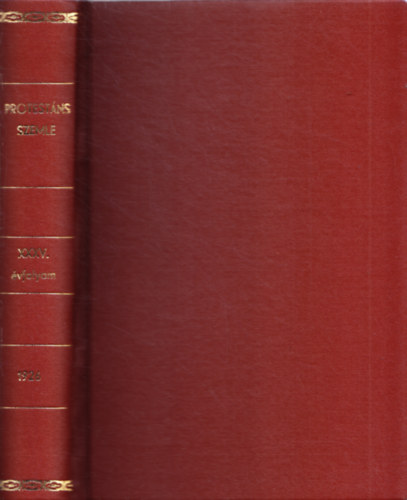 Protest�ns Szemle XXXV. �vfolyam, 1926