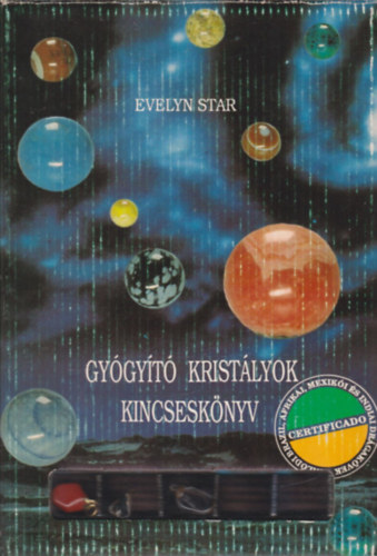 Evelyn Star - Gy�gy�t� krist�lyok kincsesk�nyv (dobozban, h�rom darab krist�ly med�llal)