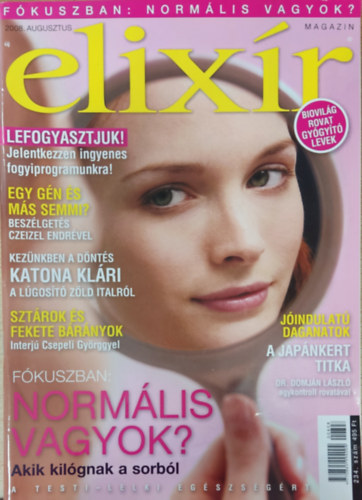 Dr. Nagy R�bert  (szerk.) - Elix�r magazin 2008. augusztus