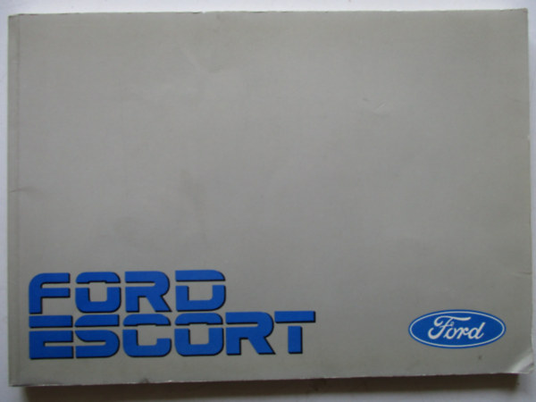 Ford escort bedienungsanleitung