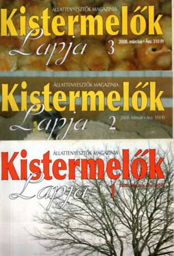 Bagi Orsolya - Kistermel�k Lapja 2008.  52, �vf. ( 11. sz�m egy�tt , 04. sz�m hi�nyzik.)
