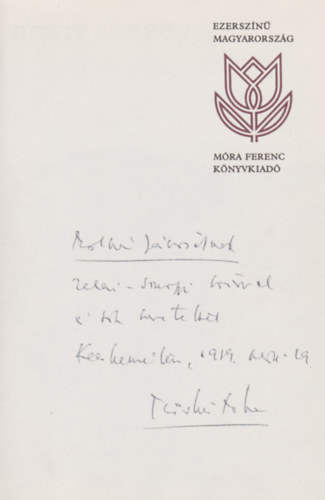 T�sk�s Tibor - Zalamente, Somogyorsz�g (Dedik�lt)