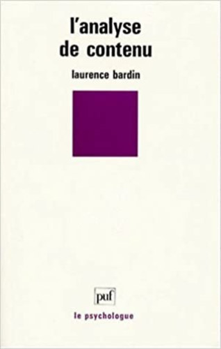 Laurence Bardin - L'analyse de contenu
