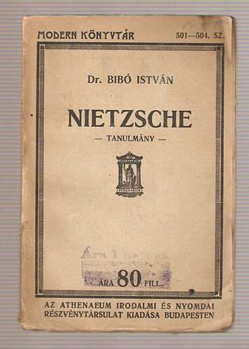 Bib Istvn - Nietzsche