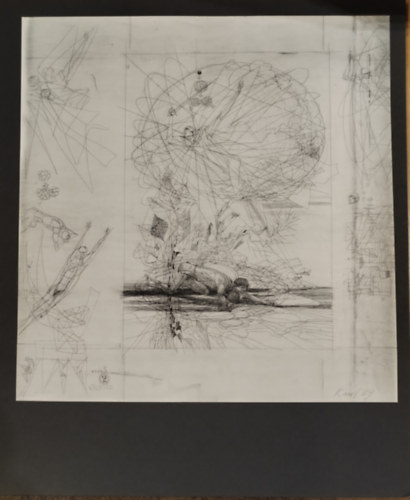 Kass J�nos al��rt, eredeti r�zkarca 1967. (Mad�ch: Az ember trag�di�j�hoz)