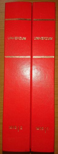 Az Univerzum folyrat 1966-as vfolyamnak 12 szma egybektve - kt ktetben