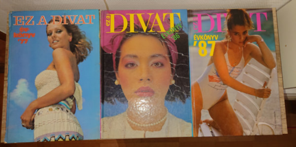 3 Ez a divat �vk�nyv: Ez a divat '77, Ez a divat '86, Ez a divat '87