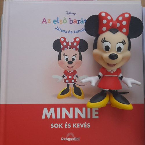Disney - Az els bartaim, Jtssz s tanulj! 8. Minnie- Sok s kevs - Ajndkfigurval!