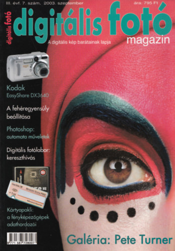 Dkn Istvn  (szerk.) - Digitlis fot magazin  2003. szeptember