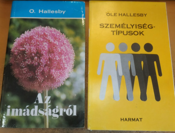 Ole Hallesby - 2 db Ole Hallesby: Az im�ds�gr�l + Szem�lyis�gt�pusok