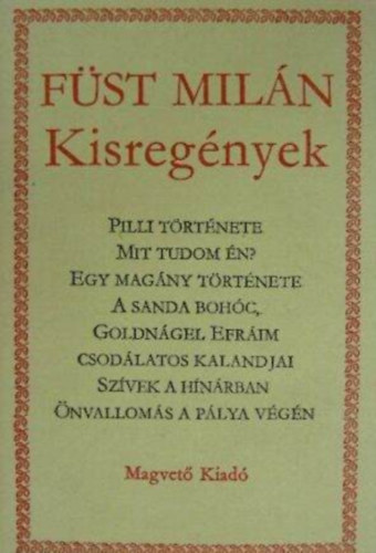 F�st Mil�n - F�st Mil�n Kisreg�nyek - Pilli t�rt�nete, Mit tudom �n?, Egy mag�ny t�rt�nete, A sanda boh�c, Goldn�gel Efr�im csod�latos kalandjai, Sz�vek a h�n�rban, �nvallom�s a p�lya v�g�n