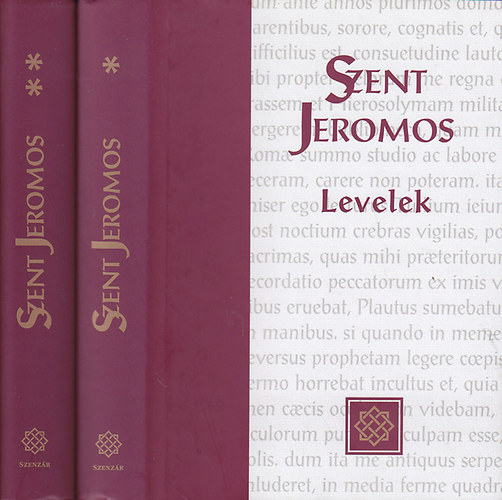 Takcs Lszl  (szerk.) - Szent Jeromos - Levelek I-II.