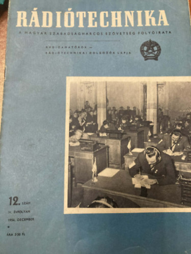 5db R�di�technika ( 1954 nem teljes �vfolyam)