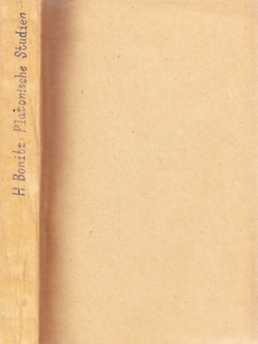 H. Bonitz - Platonische Studien