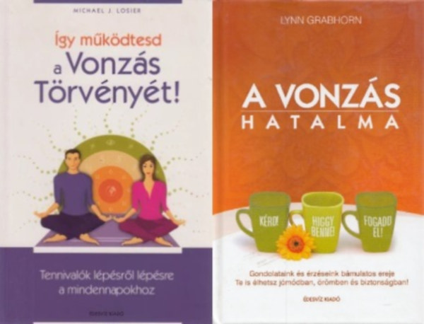 Michael J. Losier Lynn Grabhorn - 2 mű a vonzás törvényéről: A vonzás hatalma - Gondolataink és érzéseink bámulatos ereje + Így működtesd a Vonzás Törvényét! - Tennivalók lépésről lépésre a mindennapokhoz