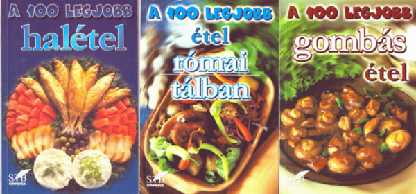 Tor Elza - 6 db A 100 Legjobb: Haltel + tel rmai tlban + Gombs tel + Burgonys recept + Egytltel + Gabona - s zldsg