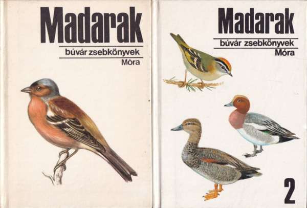 Dr. Keve Andrs - Madarak 1-2.  + Dszmadarak ( 3 db Bvr zsebknyvek)