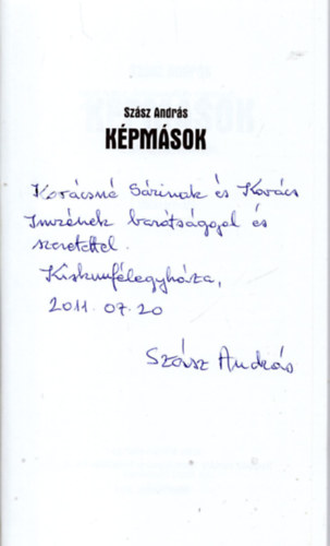 Sz�sz Andr�s - K�pm�sok