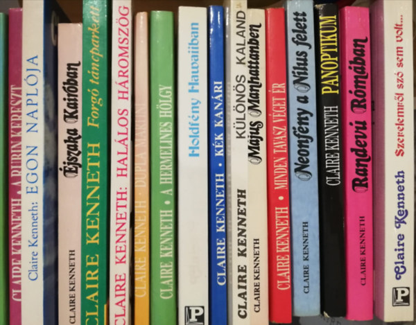 Claire Kenneth - 16 db Claire Kenneth könyv