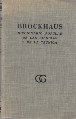 Brockhaus - Diccionario Popular De Las Ciencias y De La Tcnica
