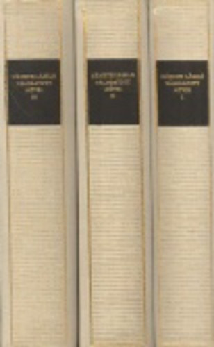 Németh László válogatott művei I-III. (Magyar Remekírók)