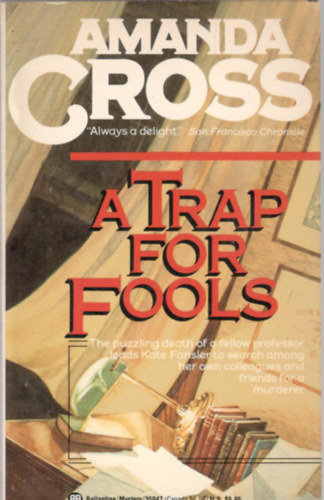 Amanda Cross - A Trap for Fools