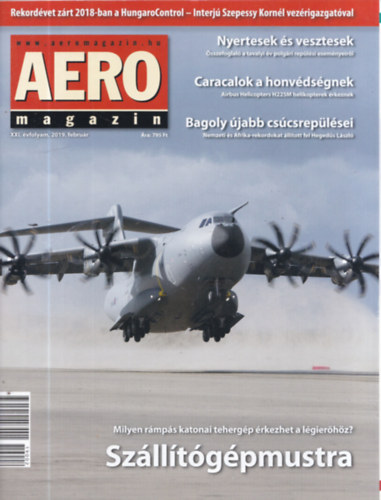 Sajtos Zoltn  (szerk.) - 2 db Aero magazin szrvnyszm: 2019/februr + 2019/mjus