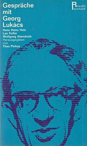 Gespr�che mit Georg Luk�cs