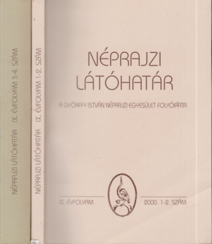 Viga Gyula  (szerk.) Kemnyfi Rbert (szerk.) - Nprajzi lthatr 2000/1-4. (2 ktetben)