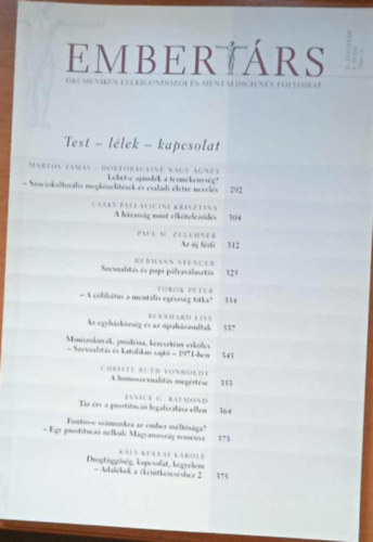Embert�rs IV. �vfolyam 4. sz�m 2006./4