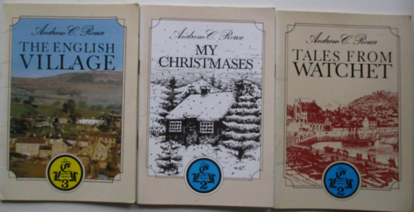 3 db kisregny (My Christmases, The english village, Tales from watchet)