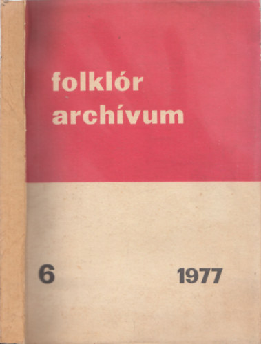 Hopp�l Mih�ly - Folkl�r arch�vum 6.