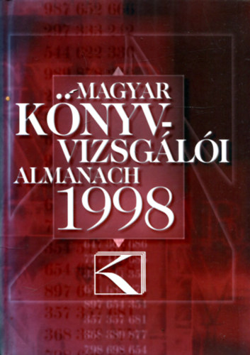 Magyar k�nyvvizsg�l�i almanach 1998