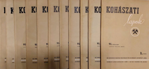 rkos Frigyes, Varga Ferenc - Kohszati Lapok 95. vfolyam 1.-12. szm (1962 janur-december)