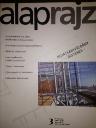 Alaprajz 9. éfv. 2002. április