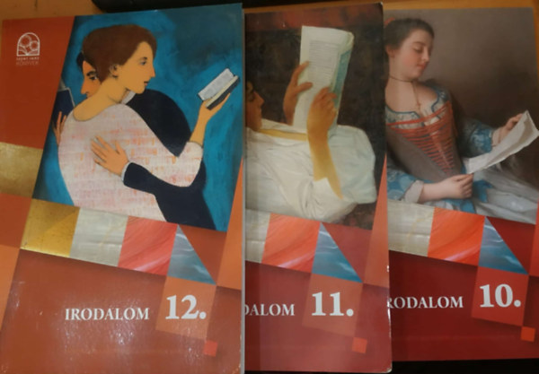 Godzsa Anikó - 3 db Irodalom 10-12. (A Magyar Katolikus Püspöki konferencia tankönyve)