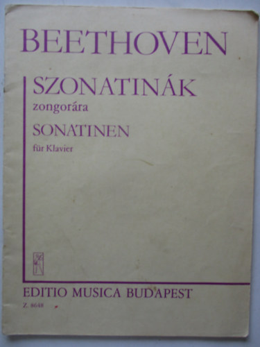 Solymos P�ter - Beethoven szonatin�k zongor�ra