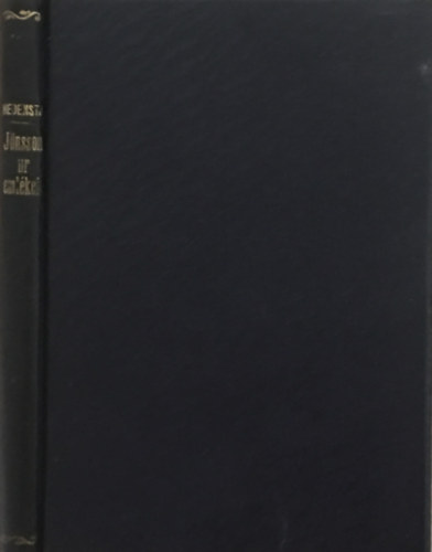 Hedenstjerna Alfrd - Jnsson r emlkei