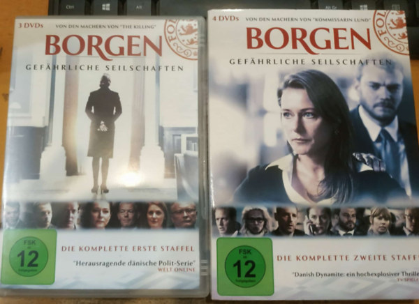 Adam Price - Borgen - Gef�hrliche Seilschaften (A teljes els� �s m�sodik �vad!)(7 DVD)