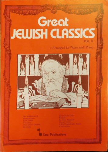 Great Jewish Classics Vol. II.- Arranged for Voice and piano